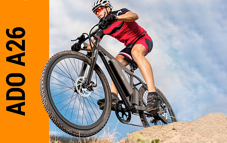 Горный электровелосипед ADO A26 — создан для скорости